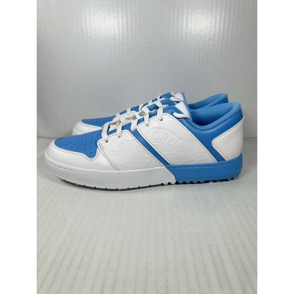 Size 10.5 Nike Air Jordan NU Retro 1 Low G Golf UNC White Blue FZ4153-101 NEW - Picture 3 of 8